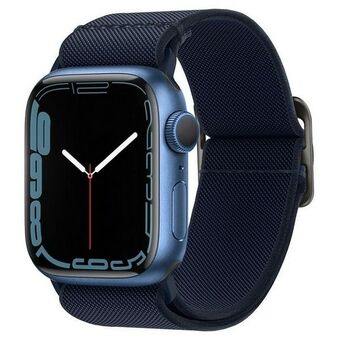 Spigen Fit Lite Apple Watch 4/5/6/7/SE 42/44/45 mm - tummansininen/navy blue AMP02287