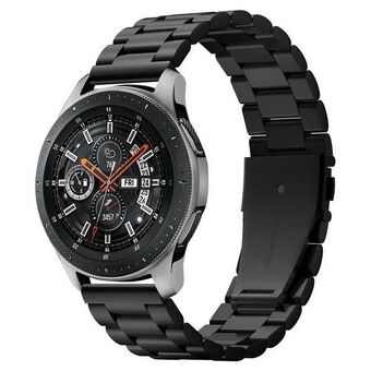 Spigen Modern Fit -ranneke Samsung Watch 46mm, musta 600WB24983