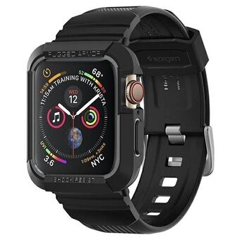 Spigen Rugged Armor Pro Apple Watch 4/5/6/7/SE 44/45mm musta 062CS25324