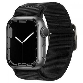 Spigen Fit Lite Apple Watch 4/5/6/7/SE 42/44/45 mm musta/black AMP02286