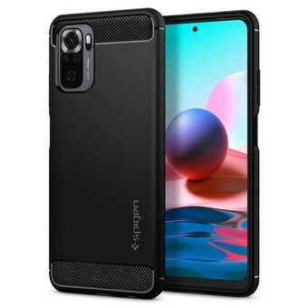 Spigen Rugged Armor Xiaomi Redmi Note 10 /10S musta/black ACS02063