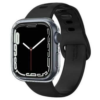 Spigen Thin Fit Apple Watch 7 45mm läpinäkyvä/crystal clear ACS04179