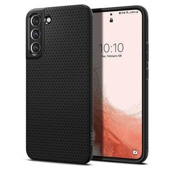 Spigen Liquid Air Samsung S901 S22 musta/matta musta ACS03987