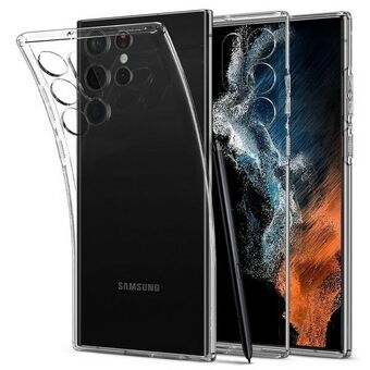 Spigen Liquid Crystal Sam S908 S22 Ultra - täysin kirkas ACS03912