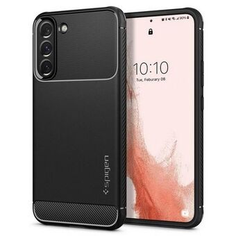 Spigen Rugged Armor Samsung S901 S22 musta/matte musta ACS03986