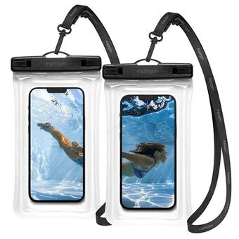 Spigen Waterproof Case A610 Universal 2 kpl Kirkas/Kristallinkirkas AMP04528