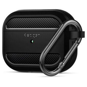 Spigen Rugged Armor AirPods Pro musta/black ASD00540