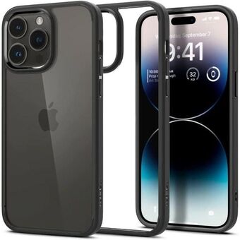 Spigen Ultra Hybrid iPhone 14 Pro musta / mattamusta ACS04961