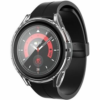 Spigen Thin Fit -kuori Sam Galaxy Watch 5 Pro 45mm + karkaistu lasi, kristallinkirkas ACS05400