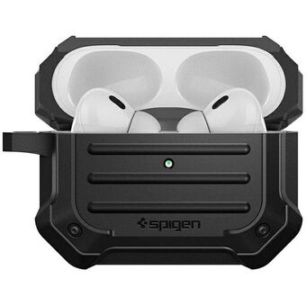 Spigen Tough Armour MAG AirPods Pro 1/2 Magsafe musta/musta ACS05480