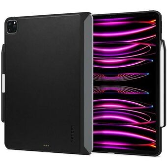 Spigen Thin Fit Pro iPad Pro 12,9" 2021/2022 musta/musta ACS05468