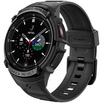 Spigen Rugged Armor Pro Samsung Watch 6 Classic 43mm musta/musta ACS06492