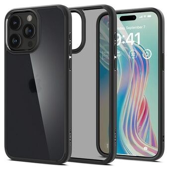 Spigen Ultra Hybrid iPhone 15 Pro 6.1" jäinen musta ACS06709