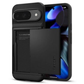 Spigen Slim Armor CS Google Pixel 9/ 9 Pro musta/black ACS07695