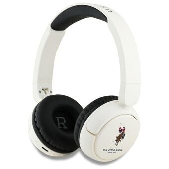 US Polo Bluetooth-kuulokkeet kypärämallinen USHPV6PUNH valkoinen/white DH Color Logo