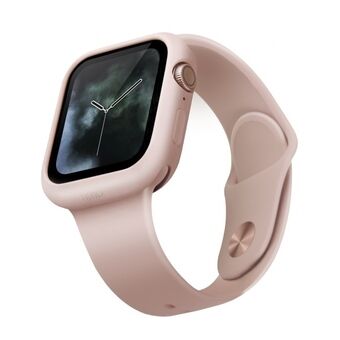 UNIQ Lino -suojakuori Apple Watch Series 4/5/6/SE 40mm. vaaleanpunainen