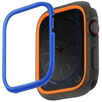 UNIQ-kotelo Moduo Apple Watch Series 4/5/6/7/8/SE/SE2 44/45 mm oranssi-sininen/oranssi-sininen