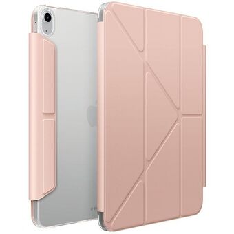 UNIQ kotelon Camden Click iPad Air 11" (2024) vaaleanpunainen/blush pink