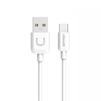 USAMS-kaapeli U-Turn USB-C 1m valkoinen 2A TCUSBXD02 (US-SJ099)