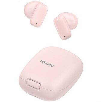 USAMS Bluetooth 5.3 TWS -kuulokkeet ID-sarja langattomat vaaleanpunaiset/pinkit BHUID04 (ID25)