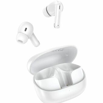 USAMS Bluetooth 5.3 IF27 langattomat nappikuulokkeet valkoinen/white