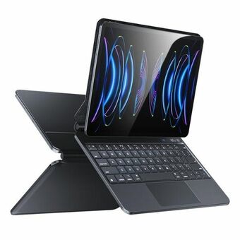 USAMS Suojakotelo ja näppäimistö iPad Pro 12,9" musta/black Miaoke Series IPP12MG01 (US-BH876)