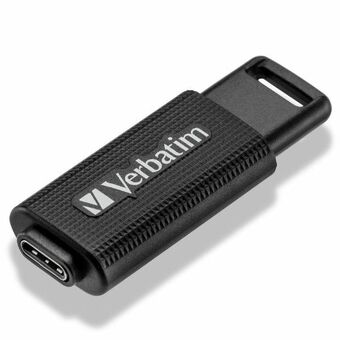 Verbatim Pendrive 32GB USB-C musta / black 49457