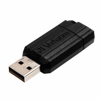 Verbatim Pendrive 32GB USB-A 2.0 PinStripe musta/black 49064