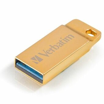 Verbatim Pendrive 64GB USB-A 3.2 Metal Executive kulta/gold 99106