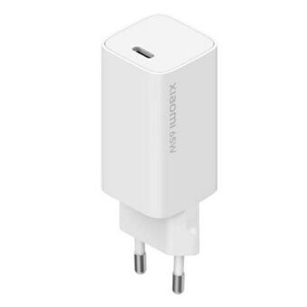 Xiaomi verk. latur. Pikalaturi 65W GaN + USB Type-C PD 3.0 kaapeli valkoinen/white 29188