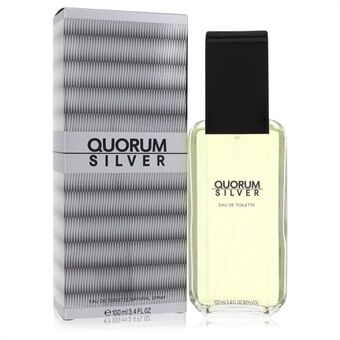 Quorum Silver by Puig - Eau De Toilette Spray 100 ml - miehille