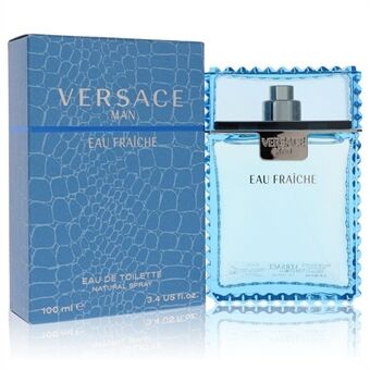 Versace Man by Versace - Eau Fraiche Eau De Toilette Spray (Blue) 100 ml - miehille