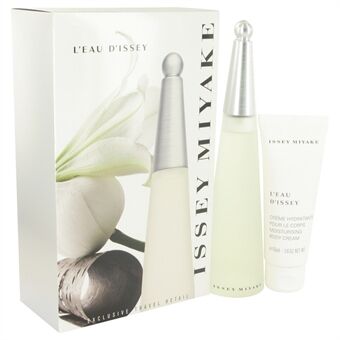 L\'EAU D\'ISSEY (issey Miyake) by Issey Miyake - Gift Set -- 3.3 oz Eau DeToilette Spray + 2.6 oz Body Cream - naisille