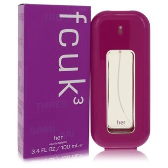 Fcuk 3 by French Connection - Eau De Toilette Spray 100 ml - naisille