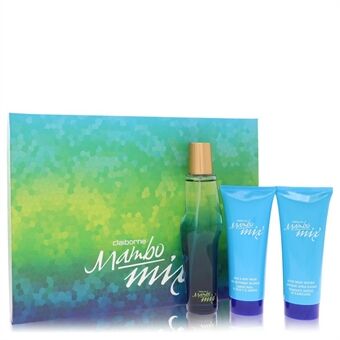 Mambo Mix by Liz Claiborne - Gift Set -- 3.4 oz Eau De Cologne Spray + 3.4 oz After Shave Soother + 3.4 oz Shower Gel - miehille