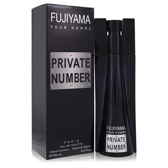 Fujiyama Private Number by Succes De Paris - Eau De Toilette Spray 100 ml - miehille