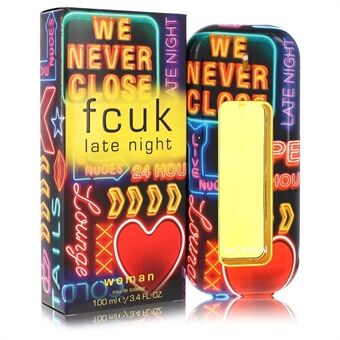 FCUK Late Night by French Connection - Eau De Toilette Spray 100 ml - naisille