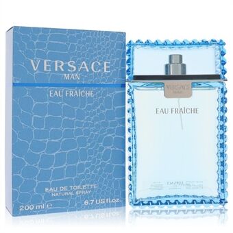 Versace Man by Versace - Eau Fraiche Eau De Toilette Spray (Blue) 200 ml - miehille