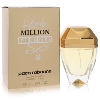 Lady Million Eau My Gold by Paco Rabanne - Eau De Toilette Spray 50 ml - naisille