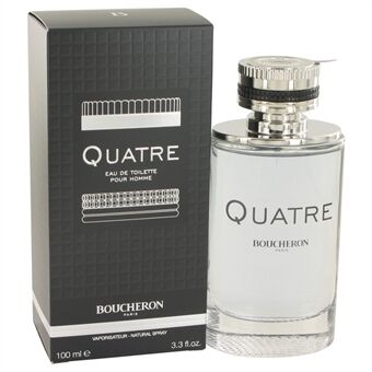 Quatre by Boucheron - Eau De Toilette Spray 100 ml - miehille