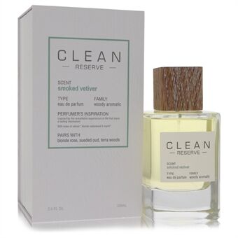 Clean Smoked Vetiver by Clean - Eau De Parfum Spray 100 ml - naisille