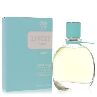 Eau De Lively Brazil by Parfums Lively - Eau De Toilette Spray 100 ml - miehille