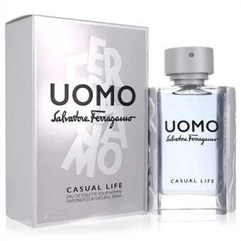 Salvatore Ferragamo Uomo Casual Life by Salvatore Ferragamo - Eau De Toilette Spray 100 ml - miehille