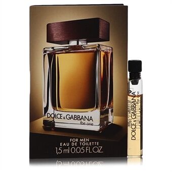 The One by Dolce & Gabbana - Vial (sample) 1 ml - miehille