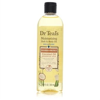 Dr Teal\'s Moisturizing Bath & Body Oil by Dr Teal\'s - Nourishing Coconut Oil with Essensial Oils, Jojoba Oil, Sweet Almond Oil and Cocoa Butter 260 ml - naisille