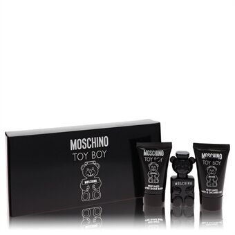 Moschino Toy Boy by Moschino - Gift Set -- .17 oz Mini EDP + .8 oz Shower Gel + .8 oz After Shave Balm - miehille