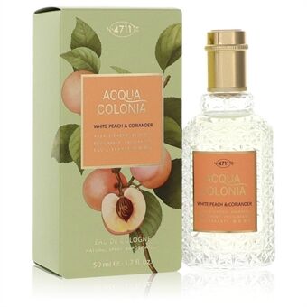 4711 Acqua Colonia White Peach & Coriander by 4711 - Eau De Cologne Spray (Unisex) 50 ml - naisille