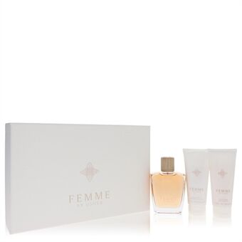 Usher Femme by Usher - Gift Set -- 3.4 oz Eau De Parfum Spray + 3.4 oz Body Lotion + 3.4 oz Shower Gel - naisille