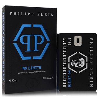 Philipp Plein No Limits Super Fresh by Philipp Plein Parfums - Eau De Toilette Spray 90 ml - miehille