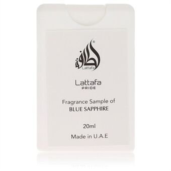 Lattafa Pride Blue Sapphire by Lattafa - Eau De Parfum Spray (Unisex Tester) 20 ml - miehille